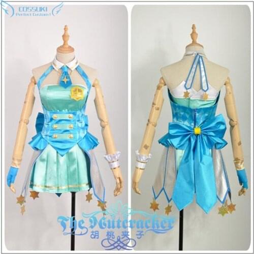 The Idol Haruka Rmami Chihaya Kisaragi Skirt Cosplay Costume , Perfect Custom For You