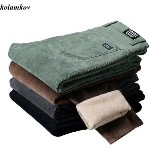 Мужские вельветовые брюки KOLMAKOV China At AliExpress