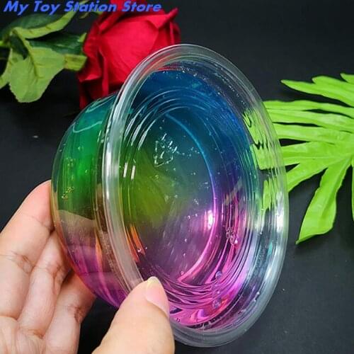 250ML DIY Plasticine Slime Set Slime Container Box for Lizun Soft Polymer Clay Package Sand Craft Accessories Kids DIV Toys