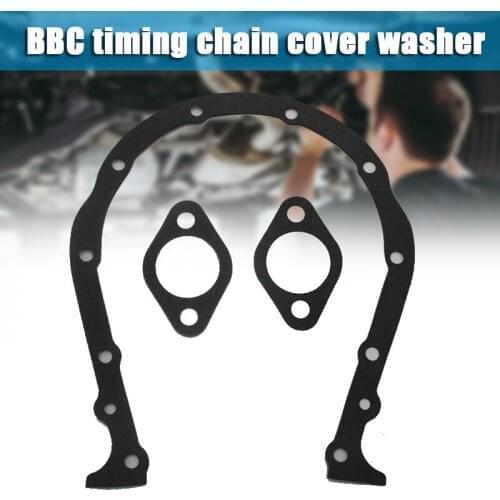 Timing Chain Cover Gasket Fits BB Chevy 396 402 427 454 472 502 Gears Front Car Styling