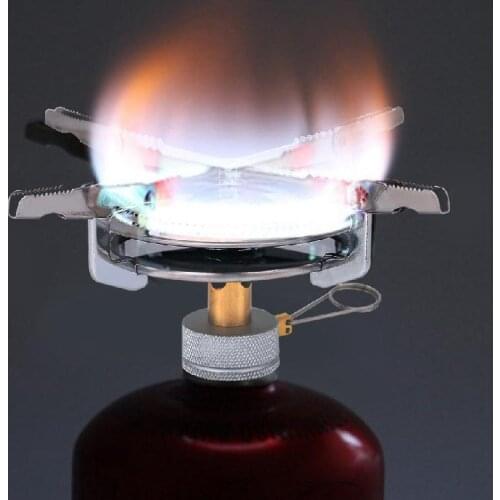 Portable Kerosene Stove Camping Picnic Burner Furnace Sturdy Durable Camping Cookware Outdoor Supplies Silver Cookware