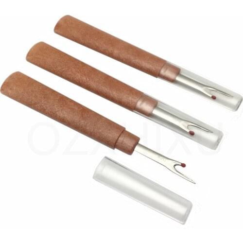 3pc 2018 new Steel plastic Handle Craft Thread Cutter Seam Ripper Stitch Unpicker Needle Arts Sewing