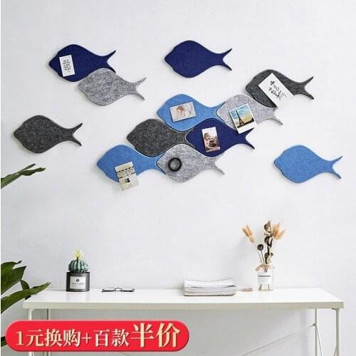 Nordic personality simple cloth wall / decoration / living room wall creative felt wall decoration