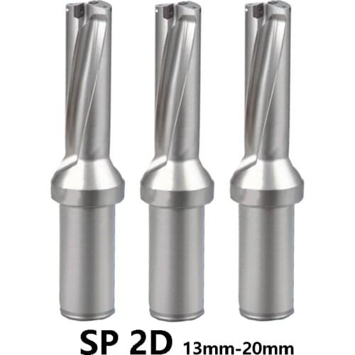 Factory Outlet 2D SP Type U Drill Indexable Drill Bit use Carbide Inserts SPMG Shallow Hole CNC C20 C25 SD14 SD25 SD20 SP05 SP06