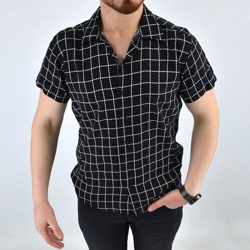 UNIBLU Men's Short Sleeve Shirts