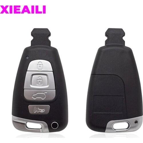 XIEAILI OEM 3Pcs Replacement 4Button Keyless Entry Smart Key Shell For Hyundai Veracrus Key Fob Case S673