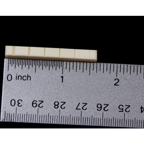 2 Buffalo Bone Nut Part for Les Paul LP 6 String Electric Guitar 43mm