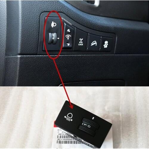 93370-3W000 Brand New Genuine Front headlight height adjustment switch knob for kia Sportage 2011-2015 93370 3W000 933703W000