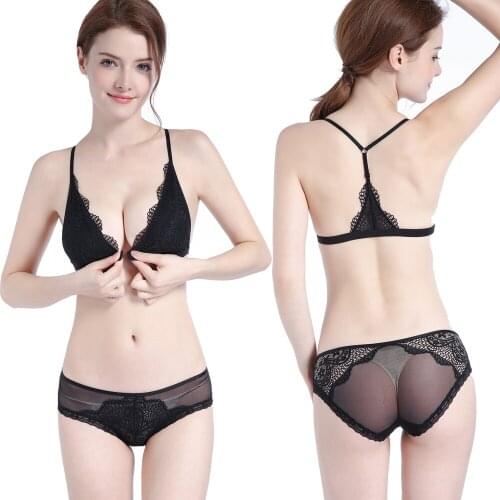 Hollow Sexy Ultrathin Lace Bralette Bralet Sexy Crop Top Bra Unpadded Wireless Brassiere Women Intimates Y belt