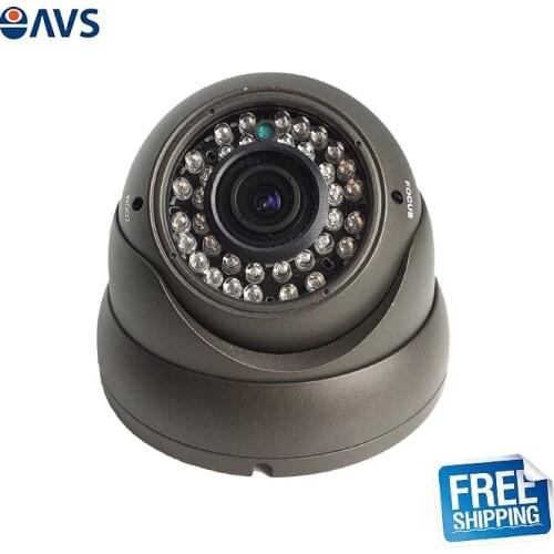 Safety Clear CMOS 720P 1.0MP Vandalproof CCTV CVI Dome Camera Syetem with 2.8-12mm Varifocal Lens