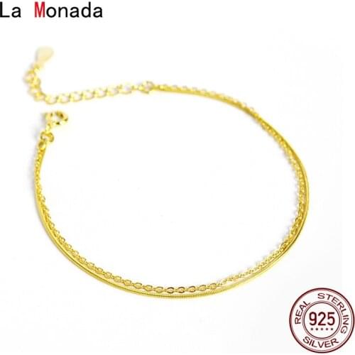 La Monada Golden Bracelets