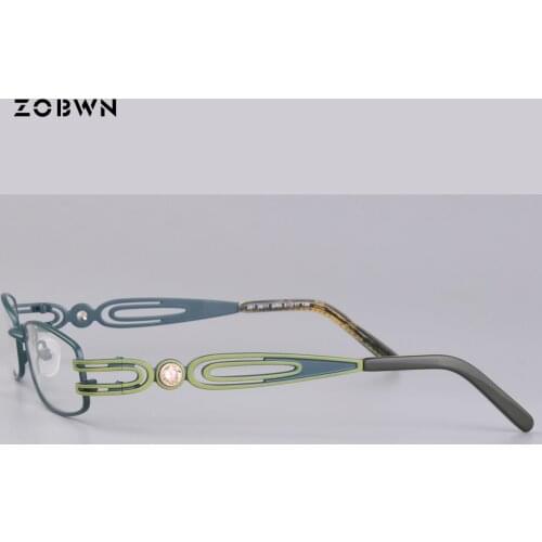 Wholesale hot selling women fashion Glasses Optics Eyeglasses oculos de grau feminino Clear Lens Women Men Glasses Female marcas