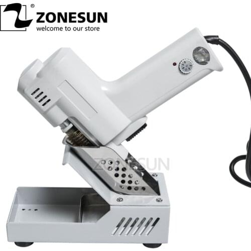 ZONESUN Desoldering Gun Vacuum Desoldering Pump Solder Sucker Gun heating core suction tin S-993A torch core iron core 90W