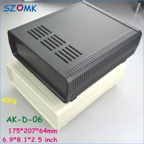 Plastic box for electronics project enclosure (4pcs)175*207*64mm plastic instrument enclosure device box szomk outlet enclosure