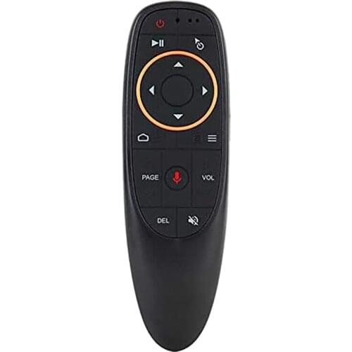 G10S Smart Voice Remote Control 2.4G RF Gyroscope Wireless Air Mouse for X96 Mini H96 MAX A95X F3 Android TV Box