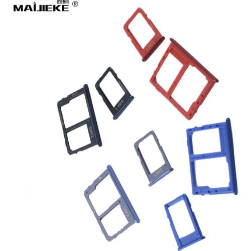 1 Set Dual Sim Card Slot Socket Replacement for Samsung Galaxy J4+J6 plus J6+Sim Card Tray Holder Dual Sim Card Tray+Pin