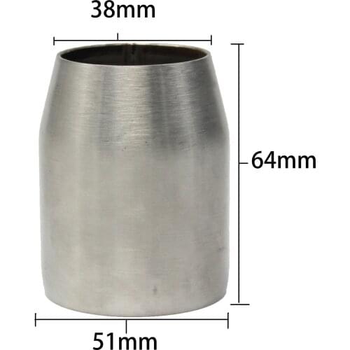 38-51mm universal Motorcycle exhaust pie Convertor Adapter Steel Motorcycle Exhaust Connector Connecting Link Down Pipes