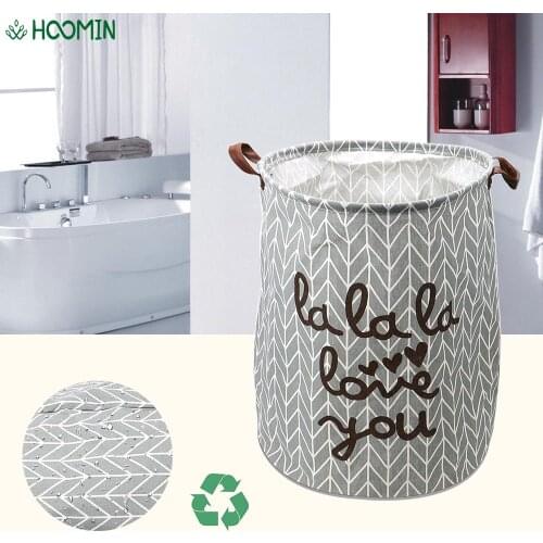 Waterproof Desktop Storage Basket Sundries Underwear Toy Storage Bag Canvas Stationery Container Laundry Organizer Box