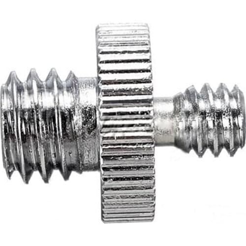 Aluminum Metal 1/4'' To 3/8" Screw Adapter For Camera Tripod Monopod Ballhead Head