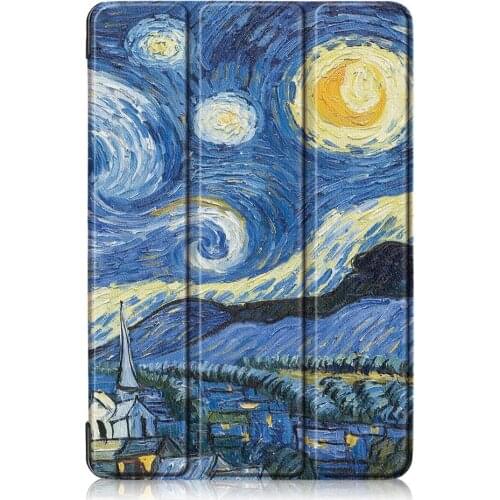 Trifold Stand Case For New iPad Min5 Release Ultra Slim PU Leather Smart Magnetic Cover For iPad Mini4 Case