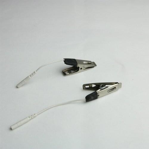 E-Stim Electrosex Nipple Clamps Electro Play Single Pole Electrode Sex Toys