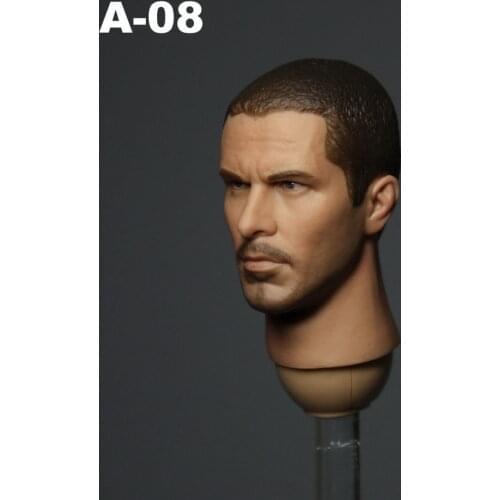 1/6 Terminator Salvation Connor Christian Bale Head Sculpt For 12" Action Figure Body Toys