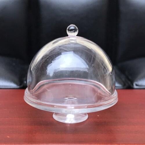 G08-X113 children baby gift Toy 1:12 Dollhouse mini Furniture Miniature rement Transparent cake dessert basin sets