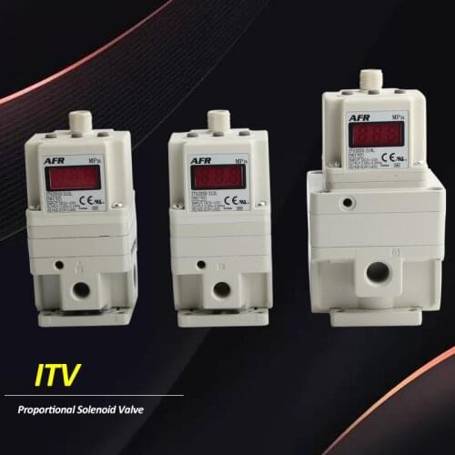 ITV2010-312L New Electronic Vacuum Regulator Electro-Pneumatic Regulator ITV2030-312L ITV2050-312L N S