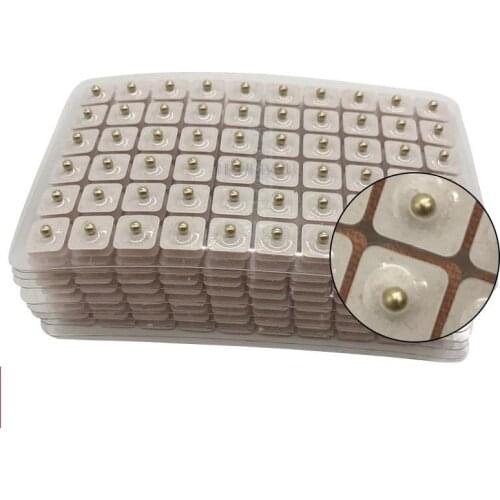 Magnetic beads therapy 1200Paste Auricular Ear Auriculotherapy Acupuncture Therapy Ear Vaccaria Seeds Stickers weight loss slim