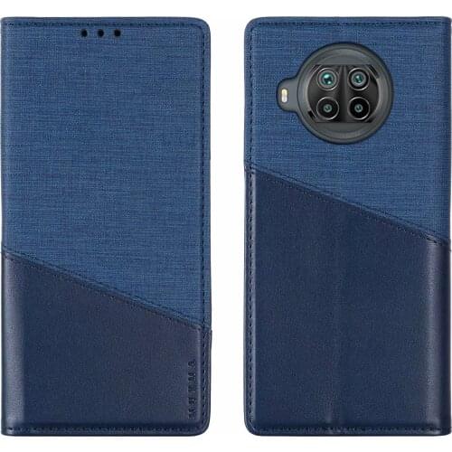 Fashion Leather Case For Xiaomi Mi 10T Lite Flip Auto Magnetic Closed Funda Coque Wallet Book Stand Cover Mi10T Lite Mi10t Bag