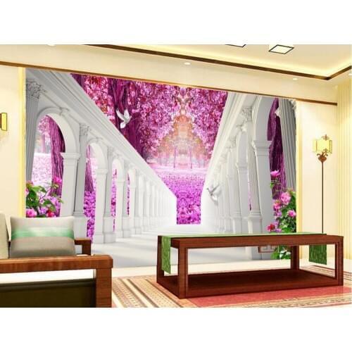 Custom photo wallpaper 3d Unlimited room for expansion modern living room wallpapers 3d nature wallpapers