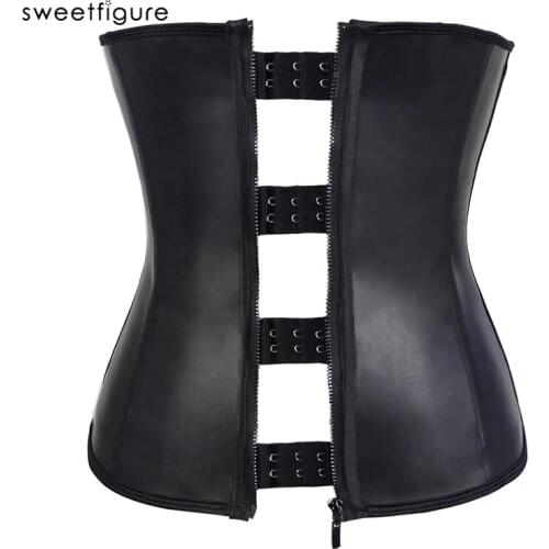 Body Belt Sexy Latex Waist Trainer Corset Waist Corsets Slimming Belt Shaper Woman Body Shaper Shapewear Lingerie