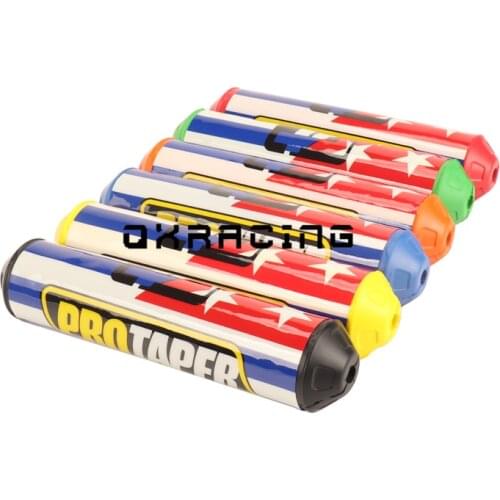 PRO Lengthened 250mm Handlebar Pads 7/8" Slider Grip For CRF RMZ SXF YZF ATV Big Dirt Pit Bike Motorcycle Motocross Enduro SM