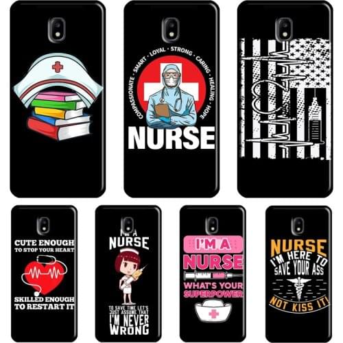 Nurse Quotes For Samsung Galaxy J3 J5 J7 2016 A3 A5 2017 A6 A8 J4 J6 Plus J8 J2 Core 2018 Phone Cover