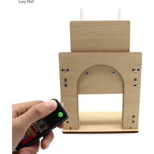 STEM Educational Toys for Children Science Experiment Technology Toy Set Lifting Door System Model DIY Puzzle Painted Kids Toys