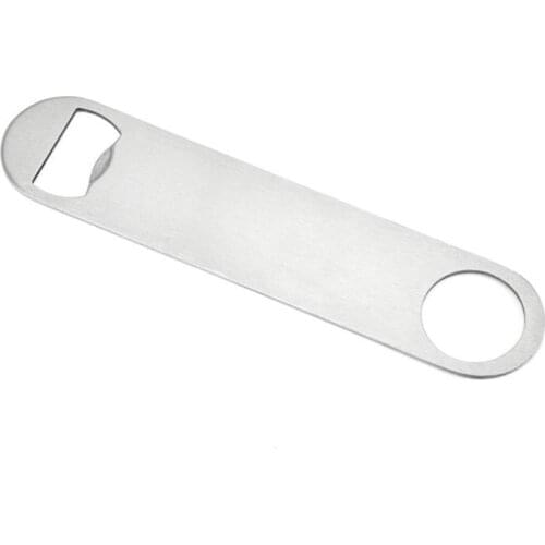 Sublimation Wine Bottle Opener Portable Heat Transfer DIY Bottle Opener Stainless Steel Bottle Opener 178x40mm SN766