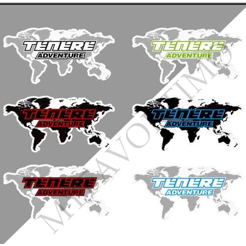 Tenere 700 1200 Stickers For Yamaha SUPER Tank Pad Protector Trunk Luggage Cases Emblem Symbol Fairing 2019 2020 2021
