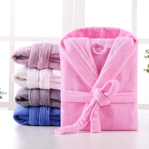 Winter 100% Cotton Bathrobe Women Long Warm Thick Bath Robe Men Hooded Bridesmaid Robe Sexy Wedding Dresses Mens Nightwear