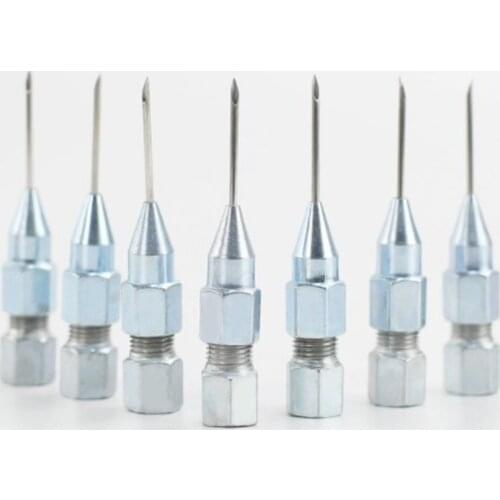 1PC Needle Nose Grease Gun Dispenser Nozzle Adaptor Accessories Bearings Removable Removable Refueling