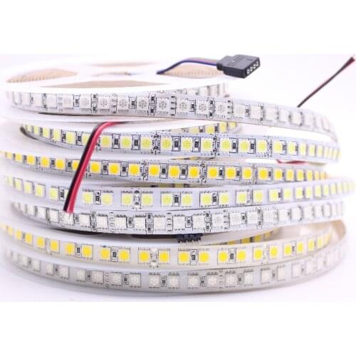 600LEDs/5M LED Strip 5050 DC12V 120LEDs/m Flexible LED Strip tape Lighting RGB /Warm white/White 5050 LED