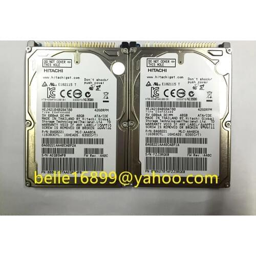 Free post 100% original new Hard Disk drive HEJ421040G9AT00 40GB For VW Car HDD navigation systems made in Japan