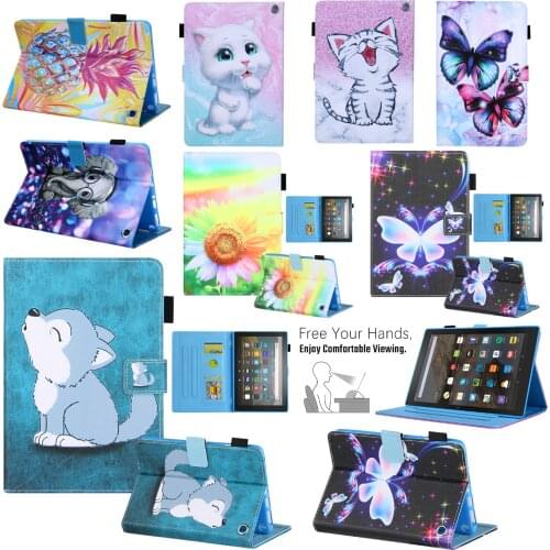 Funda For Kindle Fire HD 10 Plus 2021 Case Multi Angle Magnetic Cover for New Kindle Fire HD10 2021 11th Generation Tablet Capa