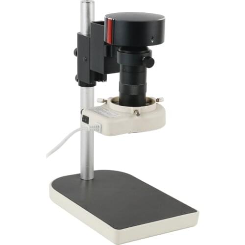 2020 1080P 5.0MP SONY IMX335 HDMI Digital Video Camera Electronic Microscope + Adjustable 100X C-MOUNT Lens For PCB Soldering