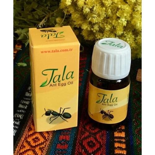 Tala Karınca Yumurta Yağı Epilasyon Doğal Organik Cilt Vücut Bakımı 20ml