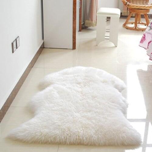 Artificial Sheepskin Rug Area Rugs Thick Floor Mat Blanket