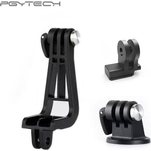 PGYTECH OSMO Pocket Universal Mount Kit Action Camera L Bracket+ Universal Mount to 1/4/Data Port to Universal Mount