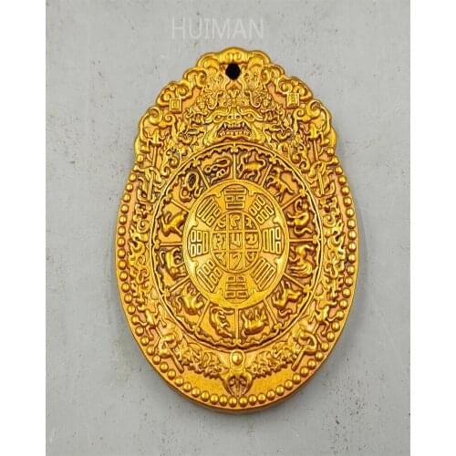 Collection China Brass Antique Imitation Command The Bronze Medal Sculpture Metal Crafts Home Decoration#6