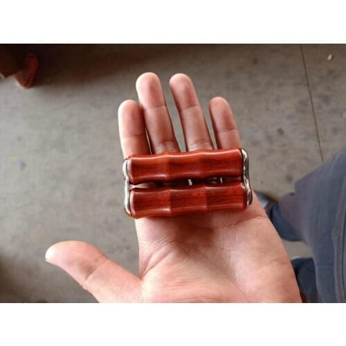 Solid wood body massager portable palm massager wooden decompression massager hand wheel massager wooden