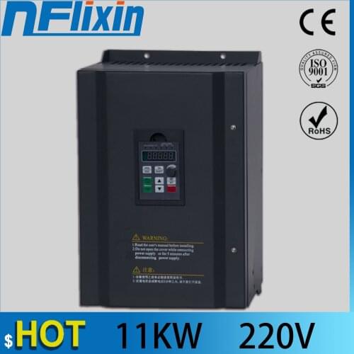 NF9100 Vector Control Frequency Converter DC 200V-400V to Three-phase 220V 11KW Solar pump inverter with MPPT control