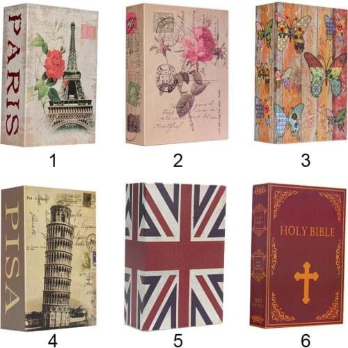 Storage Safe Box Dictionary Book Bank Money Cash Jewellery Secret Security Locker FU